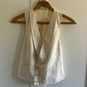 Reproduction Late Edwardian Costume Waistcoat